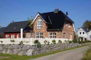 Bygningen som feriehuset ligger i