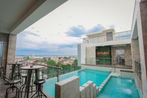 The swimming pool at or close to Hotel XYZ