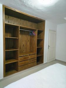 Кровать или кровати в номере La Villa Moris, meublée et bien située +1 фотография