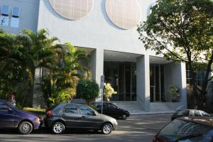 O edifício em que o hotel se localiza