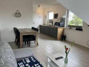 Køkken eller tekøkken på Strandhaus Rose Apartement 31