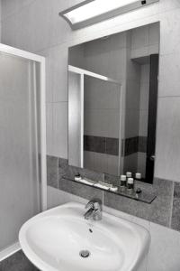 Koupelna v ubytování Kyridis Hotel