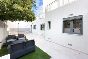 Budova, kde se vila nachází