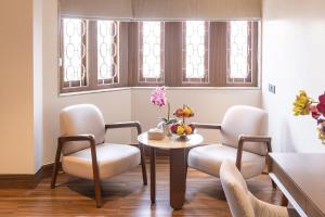 Posezení v ubytování Park Suites