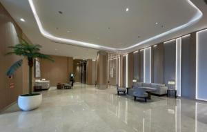 Et opholdsområde på Apartment Tokyo Riverside PIK 2 By Hobee