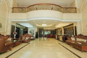 Χώρος καθιστικού στο Hung Long Hotel