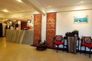 Vstupní hala nebo recepce v ubytování The Xym Hotel + 199 fotografií