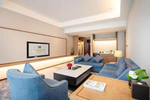 Posezení v ubytování Grand Metropark Hotel Chongqing