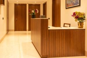 Vstupní hala nebo recepce v ubytování Park Suites