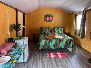 Krevet ili kreveti u jedinici u okviru objekta Tropical Place