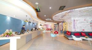 Vstupní hala nebo recepce v ubytování Ibis Chengdu Kehua Hotel