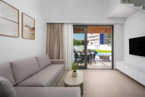 Posezení v ubytování Alma Luxury Villas