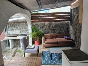 Гостиная зона в Villa des Filaos et du lagon o6, 93 , 70 , 59 , 79