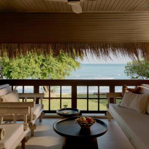 Naturlandskabet i nærheden af villaen