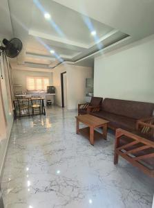 Posezení v ubytování Mystic Rock Staycations