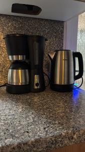 Παροχές για τσάι/καφέ στο Tiny house in bos bij Veluwezoom rust en comfort