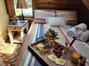 Jídlo v prázdninového domu nebo okolí