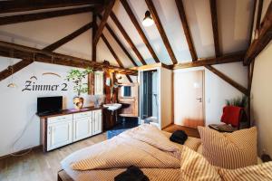 Kuchyň nebo kuchyňský kout v ubytování Alte Kass Hotel & Kaffeehaus + 32 fotografií