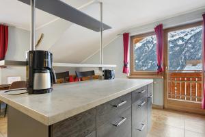 Køkken eller tekøkken på Xxl-appartement Moarhof + 37 billeder