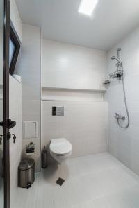 Koupelna v ubytování Hotel Avalon Kyustendil