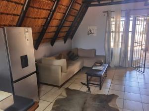 Χώρος καθιστικού στο Eagles Nest