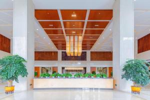 Ο χώρος του λόμπι ή της ρεσεψιόν στο Yihao International Hotel