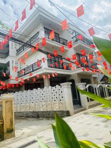 Bygningen som pensionatet ligger i