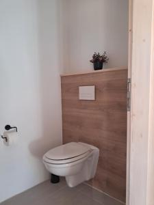 Koupelna v ubytování Haus A