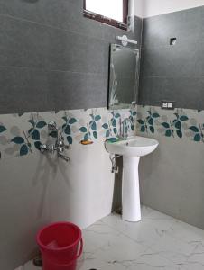 Et badeværelse på Apple Hilltop Homestay