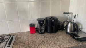 Tiện nghi pha trà/cà phê tại Entire villa with sea view - Bouznika Plage David