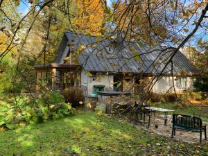 Κήπος έξω από το Mokko Saunahouse