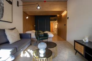 Et opholdsområde på M-Studios - Luxury studios in the heart of Limassol