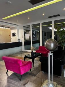 Posezení v ubytování B&B HOTEL Tychy