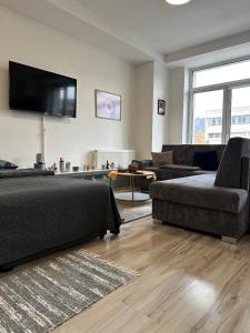 Et opholdsområde på CENTRAL Apartment