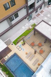 Swimmingpoolen hos eller tæt på Apartamento Vista mar