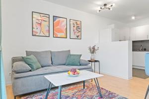 Kuchyň nebo kuchyňský kout v ubytování CityFlair 6 Pers Flughafen Stuttgart Messe U7 Whg2 + 24 fotografií