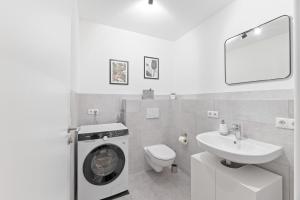 Koupelna v ubytování CityFlair 6 Pers Flughafen Stuttgart Messe U7 Whg2