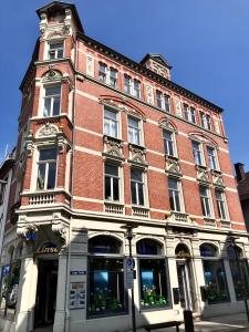 Bygningen som lejligheden ligger i