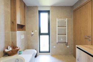 a bathroom with a sink and a toilet in a room at Viva Vlasic - Apartman i vikendica in Šišava +51 photos