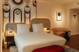 Voodi või voodid majutusasutuse Via Antwerp toas +280 fotot