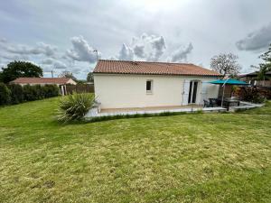 Bygningen som feriehuset ligger i