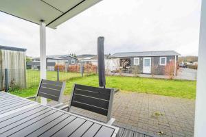 Bygningen som feriehuset ligger i