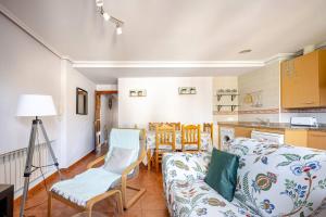 Køkken eller tekøkken på Apartamento la Esperanza de Llanes