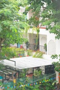 Κήπος έξω από το SECRET GARDEN Hostel - WANDERNEST Cat Ba