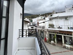 a view from a balcony of a building at NEKTAR home in Latsídha