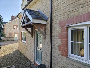 Bygningen som feriehuset ligger i