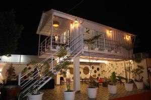 Budova, kde se vila nachází