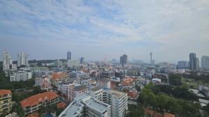 a view of a city with tall buildings at Sea View Studio in Pattaya South +2 photos