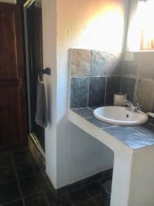 Koupelna v ubytování Niani villa