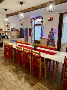 Køkken eller tekøkken på Къща за гости Куклите Петревене